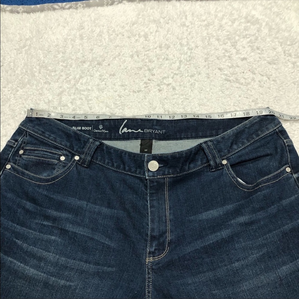 Lane Bryant Slim Boot Jeans Size 22 Petite - Picture 5 of 7